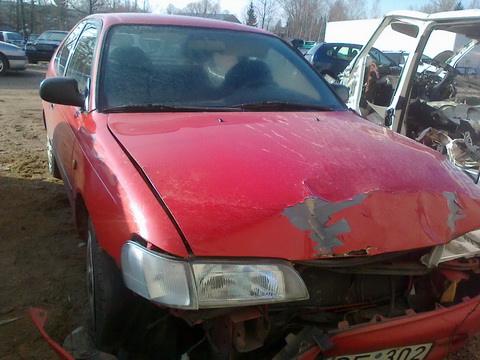 Used Car Parts Toyota COROLLA 1993 1.6 Mechanical Hatchback 2/3 d.  2012-04-07